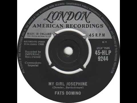 UK New Entry 1961 (4) Fats Domino - My Girl Josephine