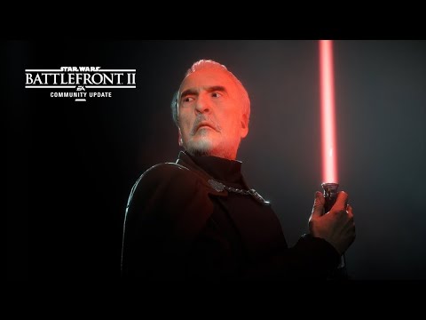 Star Wars Battlefront 2 Count Dooku Gameplay