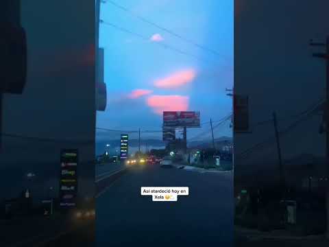 Hermoso atardecer #quetzaltenango #xela #xelajú