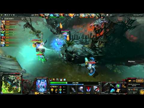 The Epic Gem War between Ninjas in Pyjamas and Virtus Pro  // Area 51 Dota 2 Cup Finals
