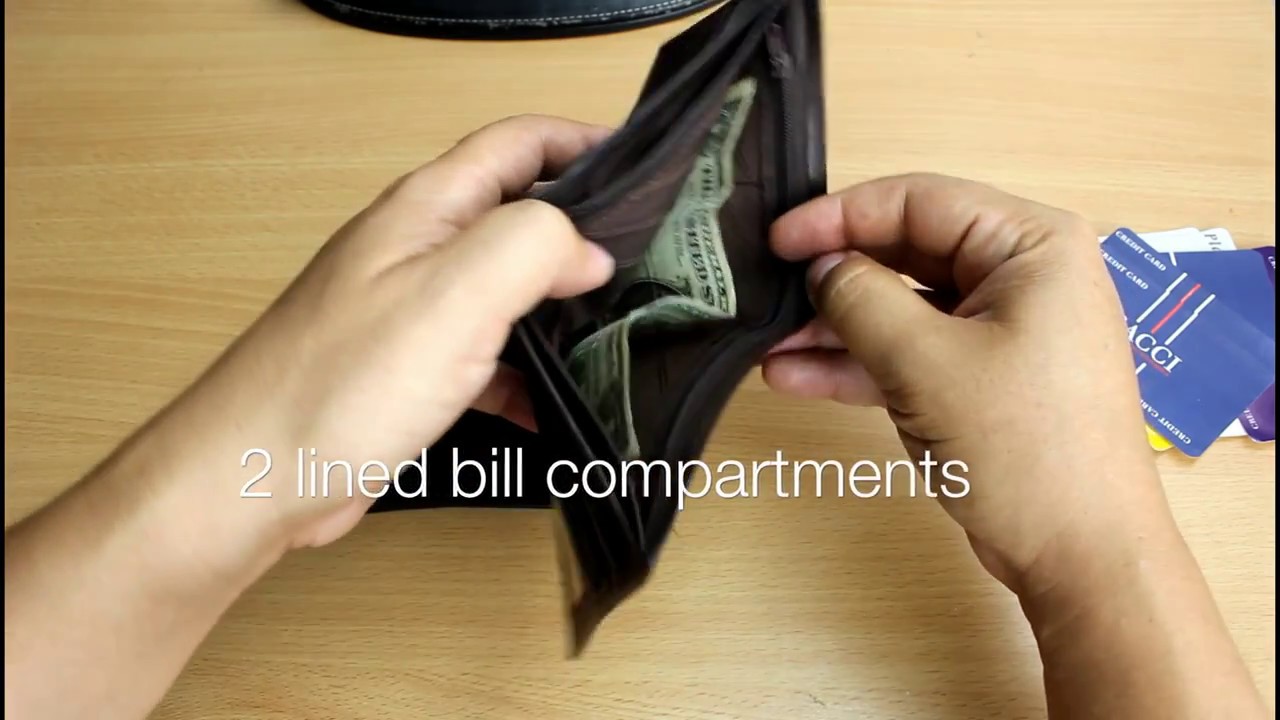 LI #223: Lambskin Slim Bifold Wallet