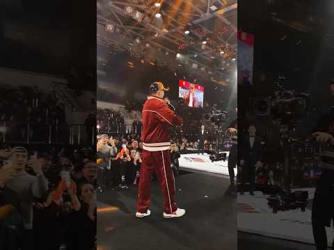 Легендарная поддержка Ulukmanapo для Акжола Махмудова на супертурнире PWL-8 в Алматы