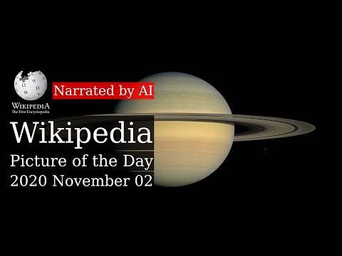 Wikipedia Picture of the Day: 2020-11-02 - Cassini–Huygens (Narrated by Brian)