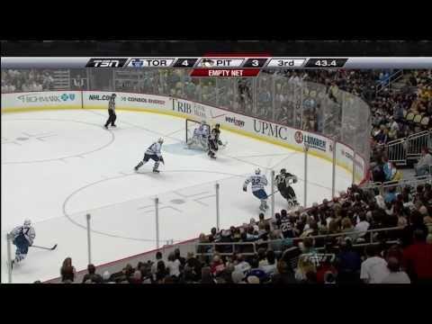 Final Seconds of the Third - Leafs @ Pens  - Oct 13th 2010 (HD)