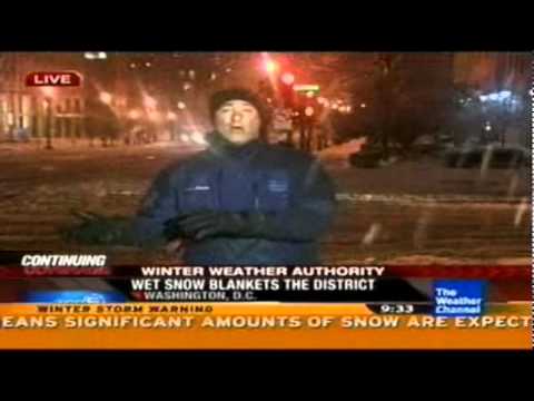 Weather Channel Snowstorm 1-26-2011