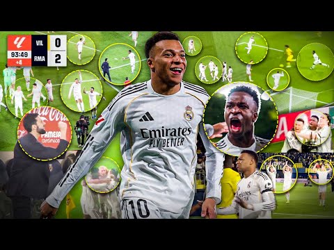 Lo que NO SE VIO de la VICTORIA del Real Madrid en Villarreal (0-2)