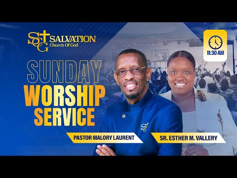 11:30 AM Worship Service | 12/28/25 | Salvation Church of God | Pasteur Malory Laurent