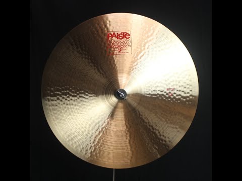 Paiste 22" 2002 Ride - 3255g (video demo) image 2