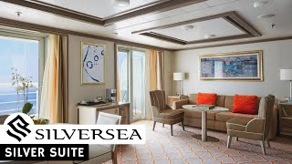 Silver Muse | Silver Suite Walkthrough Tour & Review | Silversea Cruises | 4K | 2024