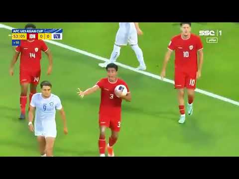 #AFCU23 | S-Final : Indonesia 0 - 2 Uzbekistan - Qatar 2024