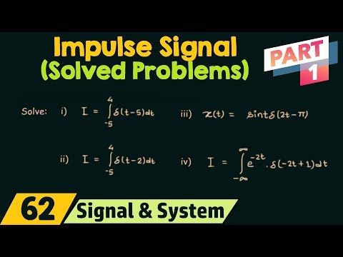 Impulse Signal (Solved Problems) | Part 1