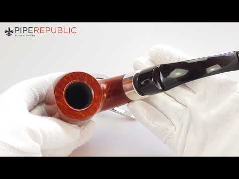 Peterson House Pfeifen Teracotta bent Billiard Einzelstück