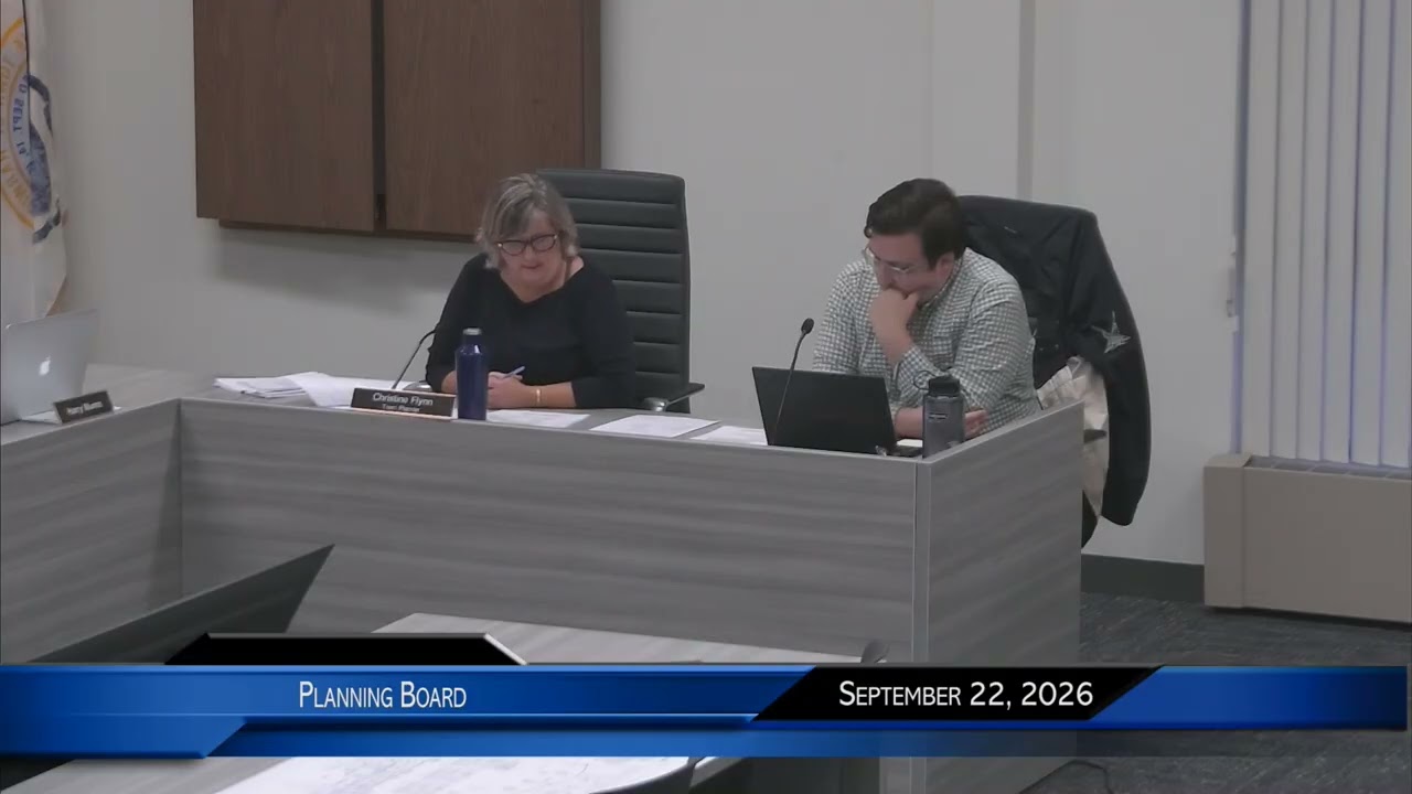 From the Planning Board