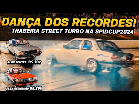 Dança dos Recordes na Traseira Street Turbo da SPIDCUP 2024!