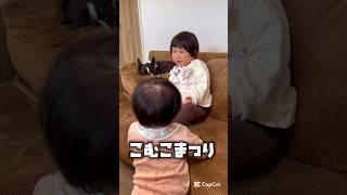 妹の扱いが雑な姉💦 【こむこまつり】 #shorts