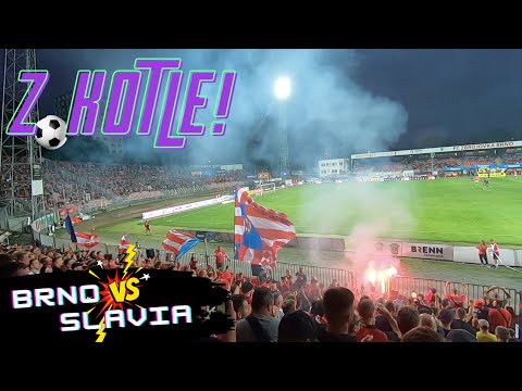Z KOTLE! Vyprodáno v Brně! Slávisti schytali vodní dělo, Zbrojovka debakl! Brno - Slavia 0:4