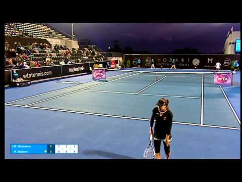 Monica Niculescu vs Heather Watson - Match Resumption