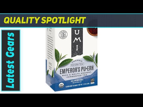 Numi Organic Emperor's Pu-erh Tea: A Taste of Aged Fermented Yunnan Black Tea