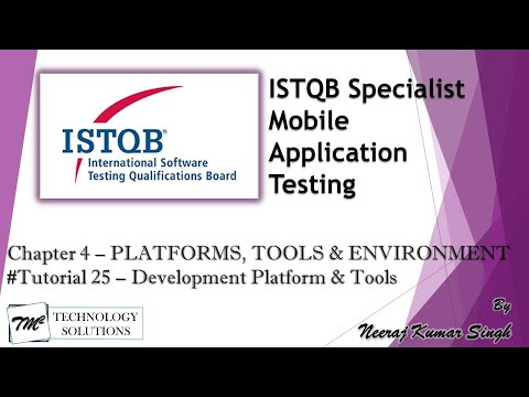 ISTQB Mobile Tester Introduction to ISTQB Mobile Tester Certification ISTQB Tutorials