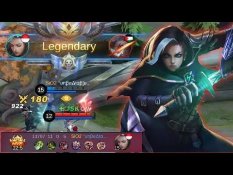 Benedetta side lane aggressive rotation! | Mobile legends | MLBB | Game play Benedetta