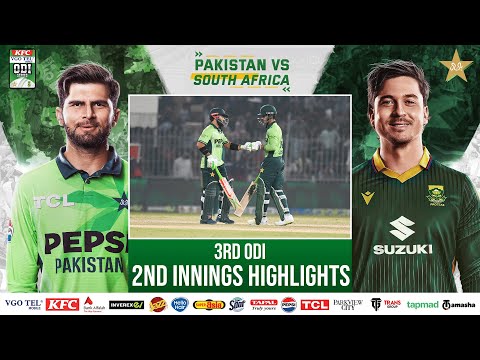 2nd Innings Highlights | Pakistan vs South Africa ODI Series | 3rd ODI | PCB | M2R1U