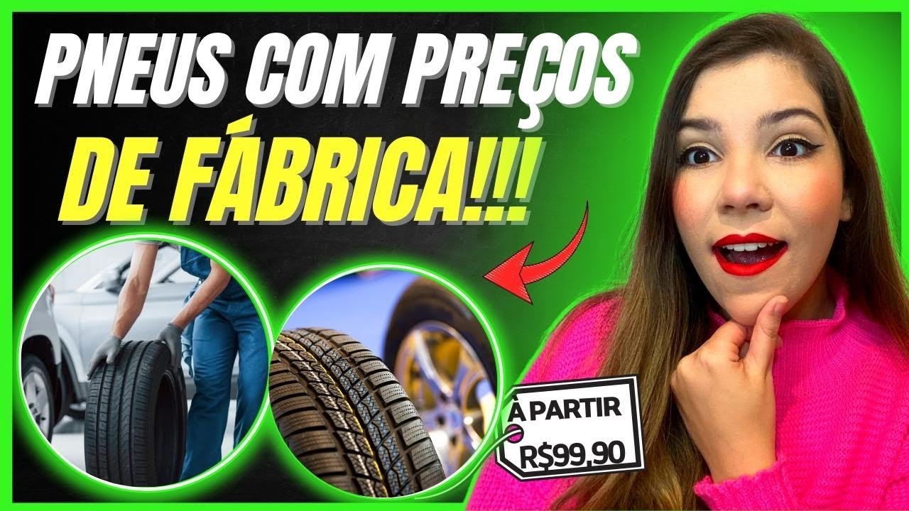 PNEUS NO ATACADO Para Comprar Parar Revender DIRETO DO DISTRIBUIDOR!!!