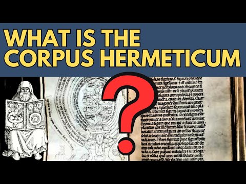 What is the Corpus Hermeticum? #corpushermeticum