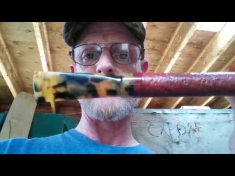 Mounted long shank Dublin pipe raffle