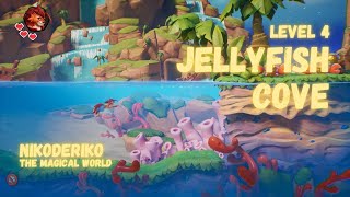 Level 4 Jellyfish Cove • All Secrets • Nikoderiko: The Magical World