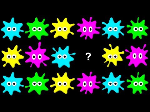 Patterns 4 - AABB, AAAB, ABBA, ABCD Patterns & More with Shapes & Colors - The Kids' Picture Show