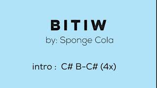 Bitiw - Sponge Cola