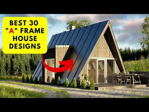 30 Best "'A" Frame House Designs