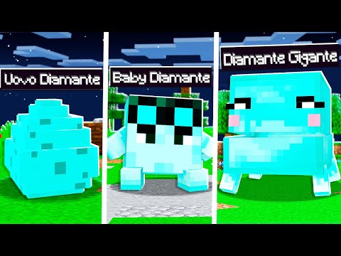 HO CREATO LE UOVA DI DIAMANTE SU MINECRAFT!!