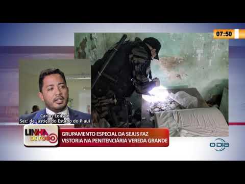 LINHA DE FOGO 11 03 2020 GRUPAMENTO ESPECIAL DA SEJUS FAZ VISTORIA NA PENITENCIíRIA VEREDA GRANDE