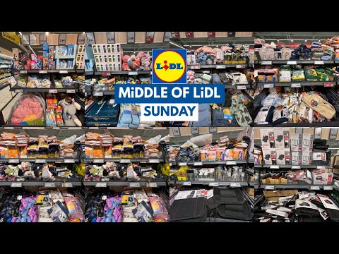 NEW IN MIDDLE OF LIDL THIS WEEK SUNDAY 11 JAN 2026 | LIDL HAUL | TRAVELANDSHOP WITH ME