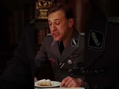 Inglourious Basterds - Christoph Waltz - Strudel with Cream