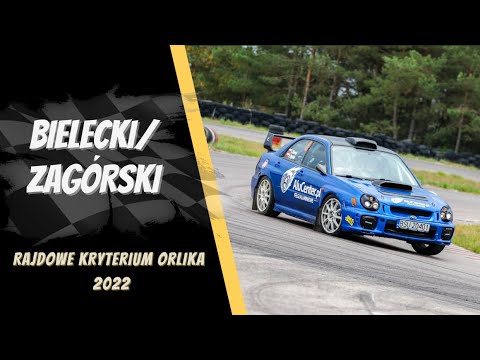 Rajdowe Kryterium Orlika 2022/ Łukasz Bielecki/ Emil Zagórski/ Subaru Impeza