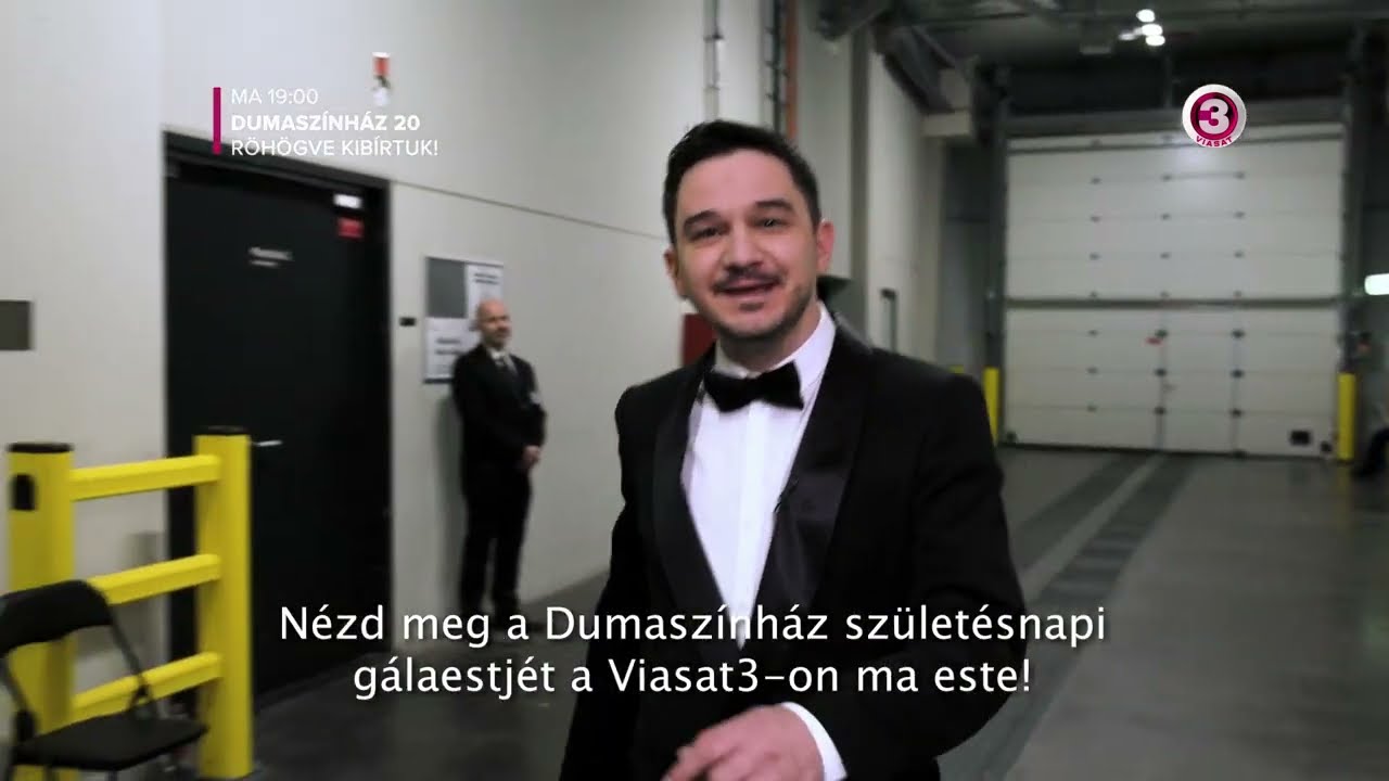 A másnaposság legjobb ellenszere a nevetés - Dumaszínház 20 – Röhögve kibírtuk! 🍾 MA 19:00, VIASAT3