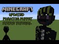 Minecraft Tutorial RE DO Updated Phantom Puppet Statue Five Nights At Freddy S 3