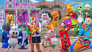 Download lagu BABYSHARK SONG LYRICS 💞 ONDEL ONDEL BETAWI DAN BADUT LUCU JOGET LAGU BABYSHARK ‼️ mp3