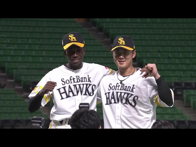 【ファーム】ホークス・石塚綜一郎選手・イヒネイツア選手 ヒーローインタビュー 7月30日 福岡ソフトバンクホークス 対 くふうハヤテベンチャーズ静岡