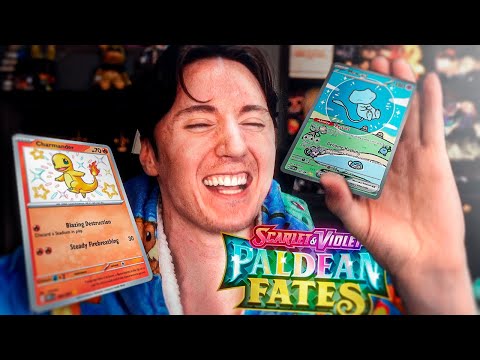 POKEMON PALDEAN FATES UNBOXING - AMAZING PULLS!