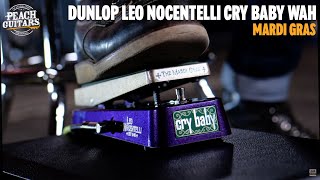 Video thumbnail for No Talking...Just Tones | Dunlop Leo Nocentelli Cry Baby Mardi Gras Wah by Peach Guitars