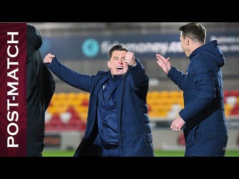 💬 "I thought everybody was superb tonight" - Michael Morton on 1-0 home league victory over Barnet