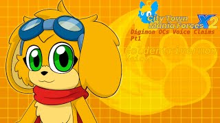 CtmfX2 Digimon OCs Voice Claims Pt1: Goldentrivermon Voices