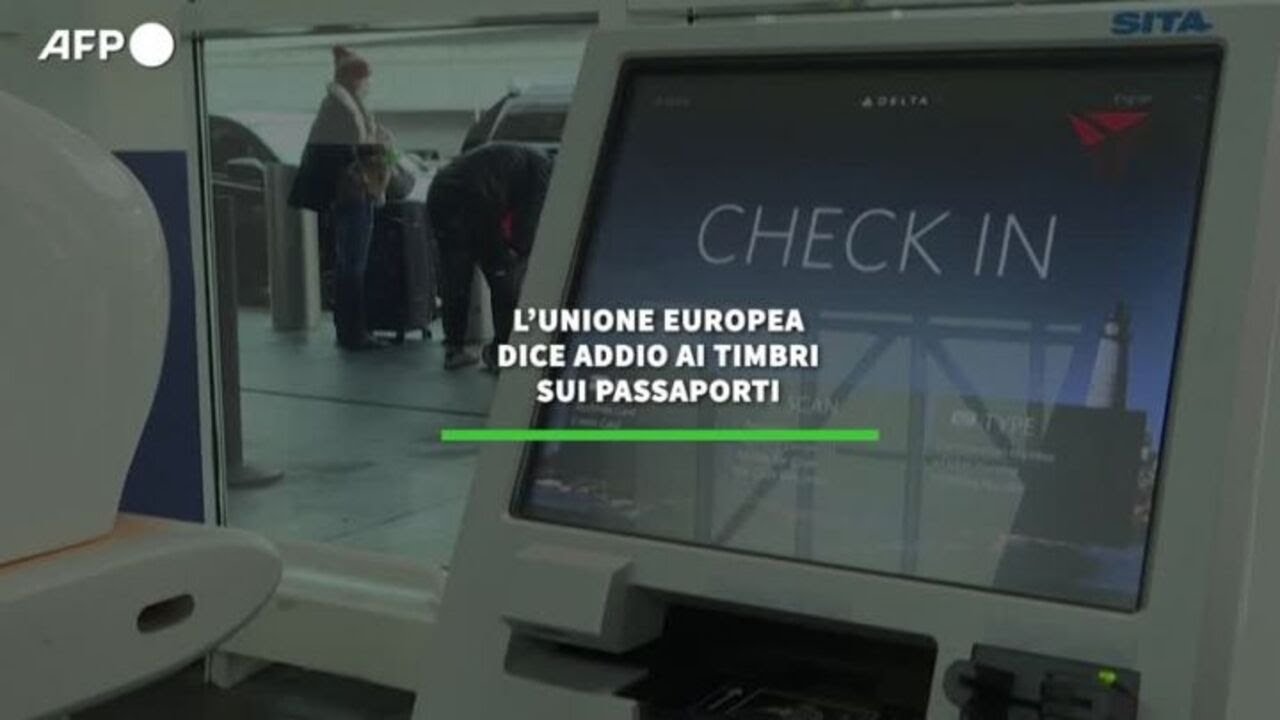 L'Unione Europea dice addio ai timbri sui passaporti