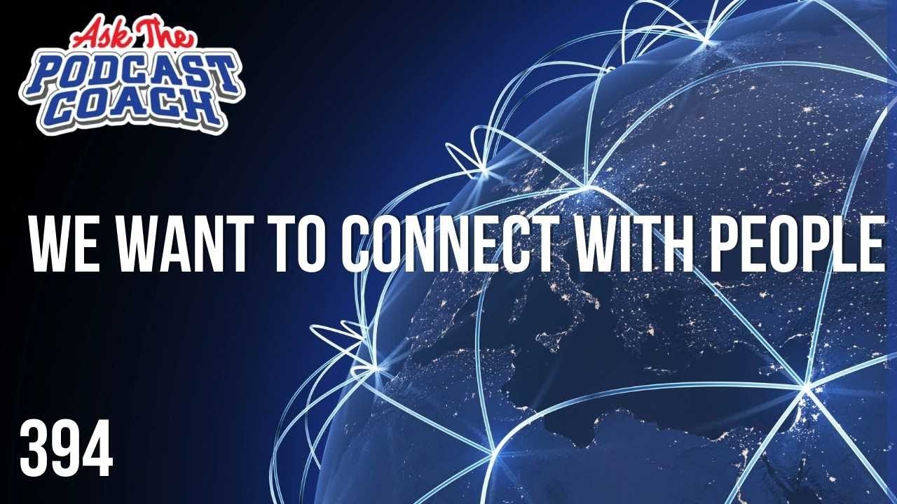 We Want to Connect with People