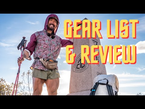 7,400 Mile Hike Gear List & Review | CYTC Appalachian, Pacific Crest, and Continental Divide Trails