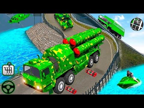 Army Vehicle Transporter Truck Simulator : Army Games #Gameplay #05