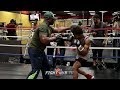 SHAWN PORTER DRILLING HEAD MOVEMENT AND COMBINATIONS TO PREPARE FOR DANNY GARCIA'S COUNTER PUNCHING